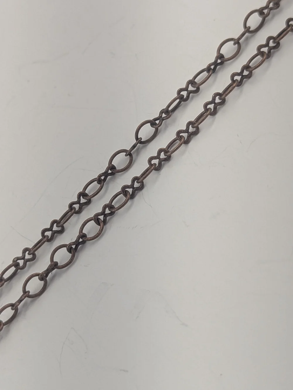 Rose Gold Faceted Pendant Necklace - Elegant Women's Jewelry - Picture 6 of 9